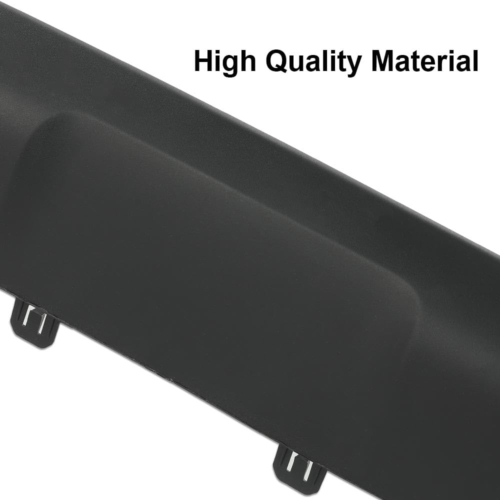 G-PLUS Front Lower Valance Skid Plate Board Guard Black Compatible with Toyota Rav4 2019-2023 527110R080B0 TO1095212