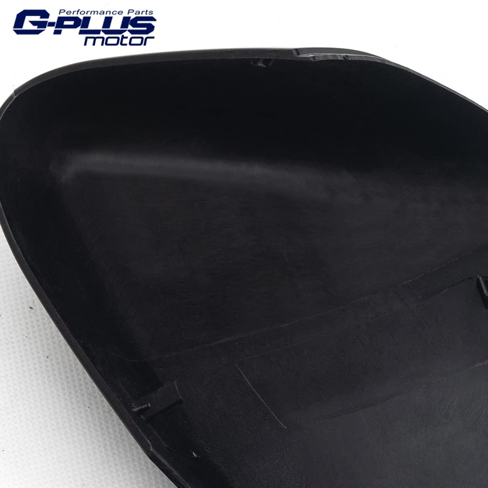 G-PLUS Rearview Mirror Cover Cap Compatible With 2013-2019 Ford Fusion,Driver & Passenger Side 2PC Black
