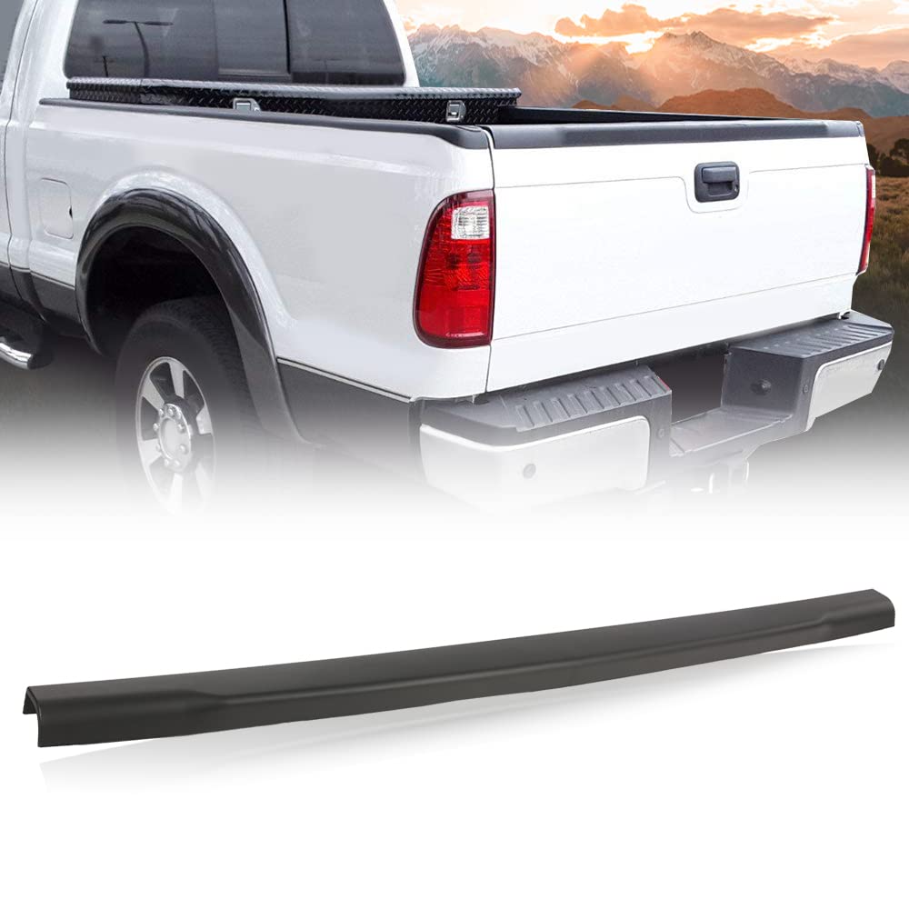 G-PLUS Tailgate Cap Top Protector Cover Compatible with Ford F250 F350 F450 Super Duty 2008-2016 Rear Tailgate Molding Trim BC3Z9940602B, 8C3Z9940602AA, FO1904104