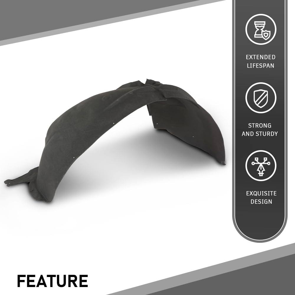G-PLUS Inner Fender Liner Front Left Driver Side Compatible with Chevy Blazer 2019-2023 GM1248298, 84730494
