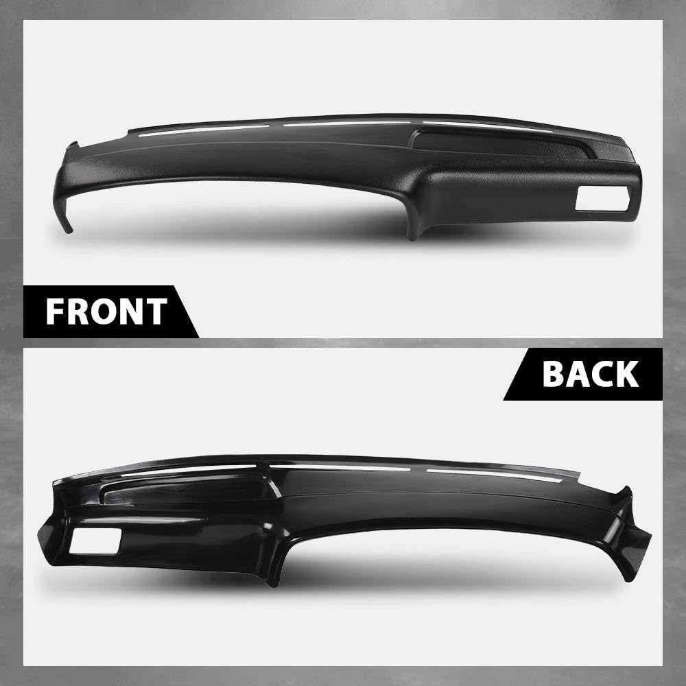 G-PLUS TPE Dashboard Dash Cover Compatible with Toyota 4Runner Pickup 1989-1995 Black