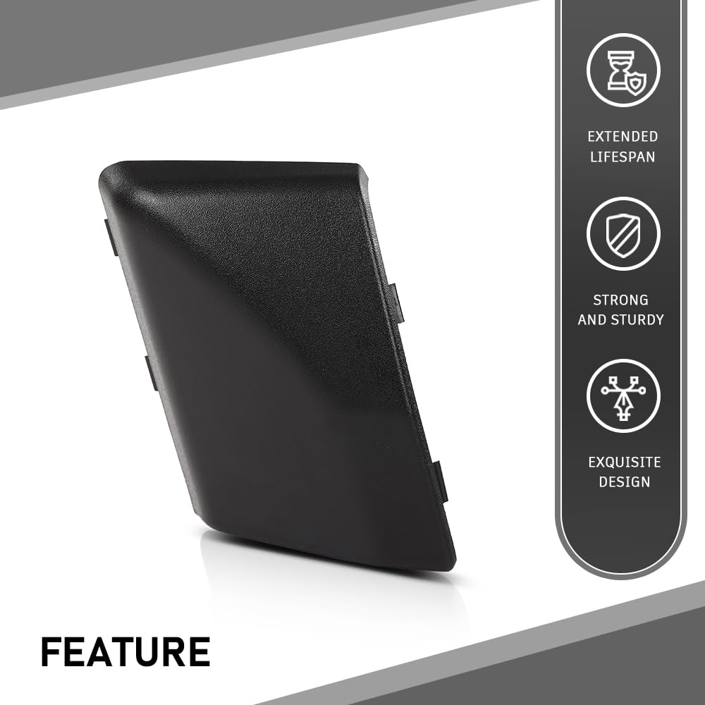 G-PLUS Left Rear Wheel Arch Front End Cap Compatible with Discovery 3 Discovery 4 LR010626 Black