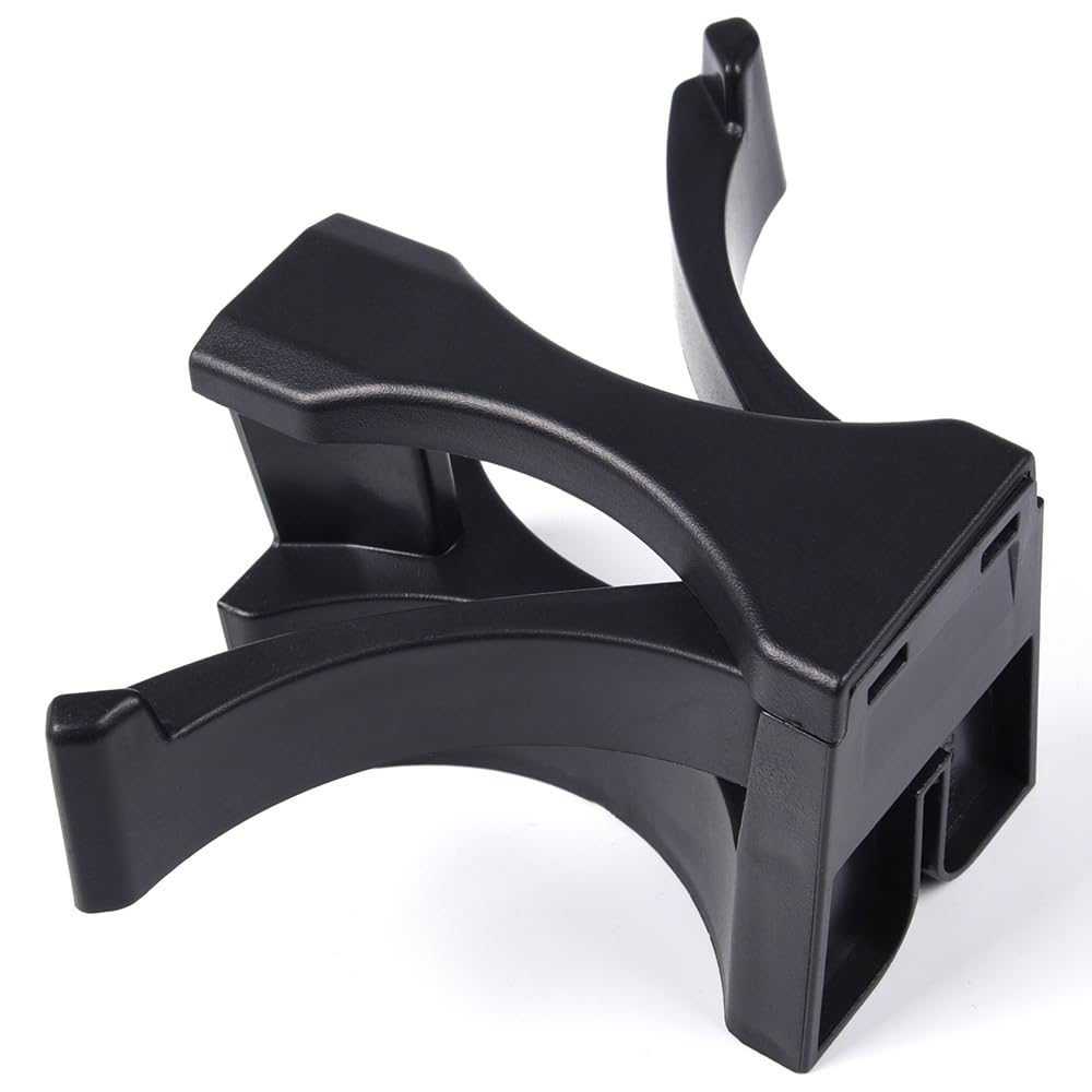 G-PLUS Center Console Cup Holder Divider Insert Compatible with Toyota Tacoma 2005-2010, Fit Sequoia 2008-2018, 5560404010 Black
