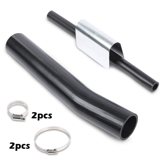 G-PLUS Gas Tank Filler Hose Rear Compatible with 1978 1979 F100 F150 F250 F350 Ford Bronco Silicone Hose Kit