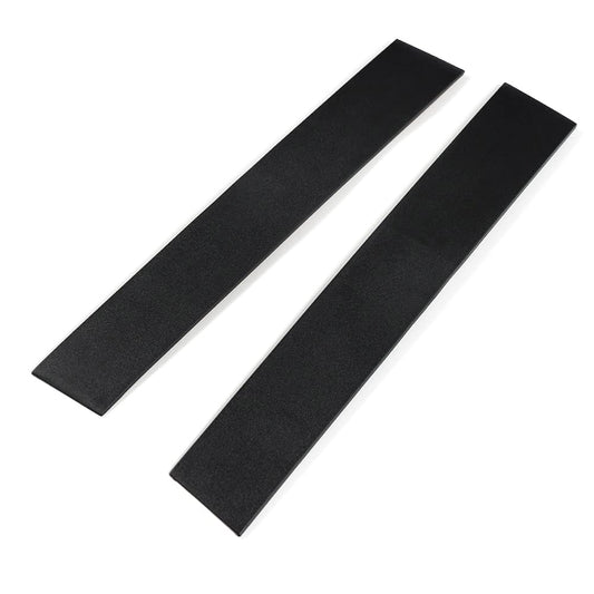 Front Passenger + Driver Side B Pillar Molding Compatible with Chrysler Town & Country 2008-2016/Fit Grand Caravan 2008-2020 Black
