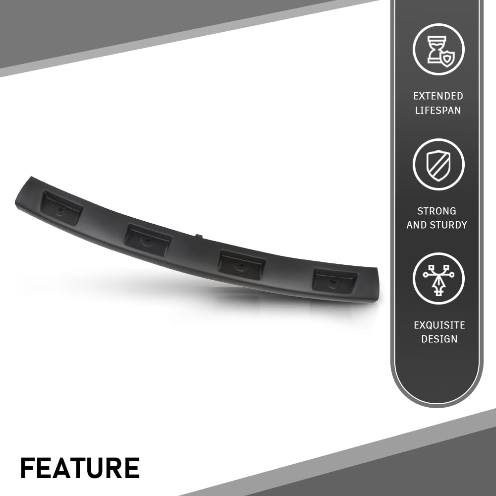 G-PLUS Front Towing Eye Cover Compatible with Range Rover 2010-2012 Black