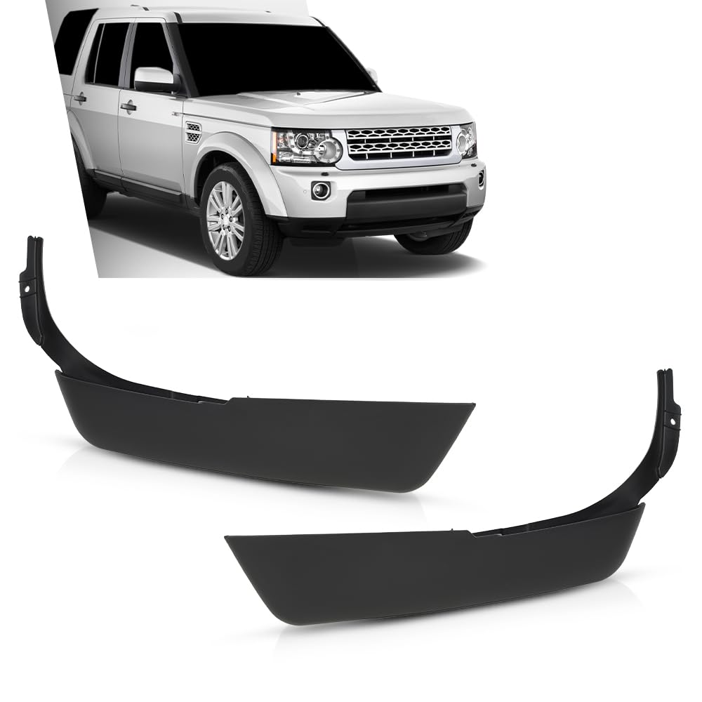 G-PLUS Front Bumper Air Deflector Spoiler Compatible with Discovery LR4 2014-2016 LR051328, LR051327