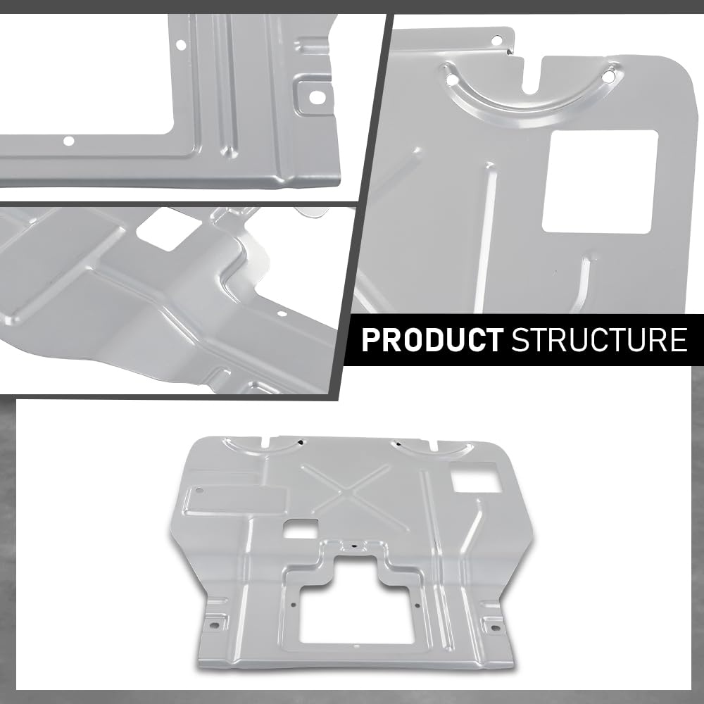 G-PLUS Engine Skid Plate, Compatible with Ford F150 2015-2019, Radiator Support Splash Shield, FL3Z5D032E, FL3Z-5D032-E