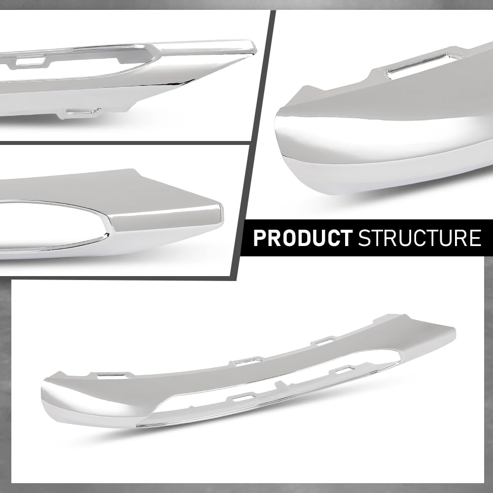G-PLUS Front Bumper Trim Set Left & Right Compatible with Benz C250 C300 C350 4Matic & Base 2012-2015 2048853074