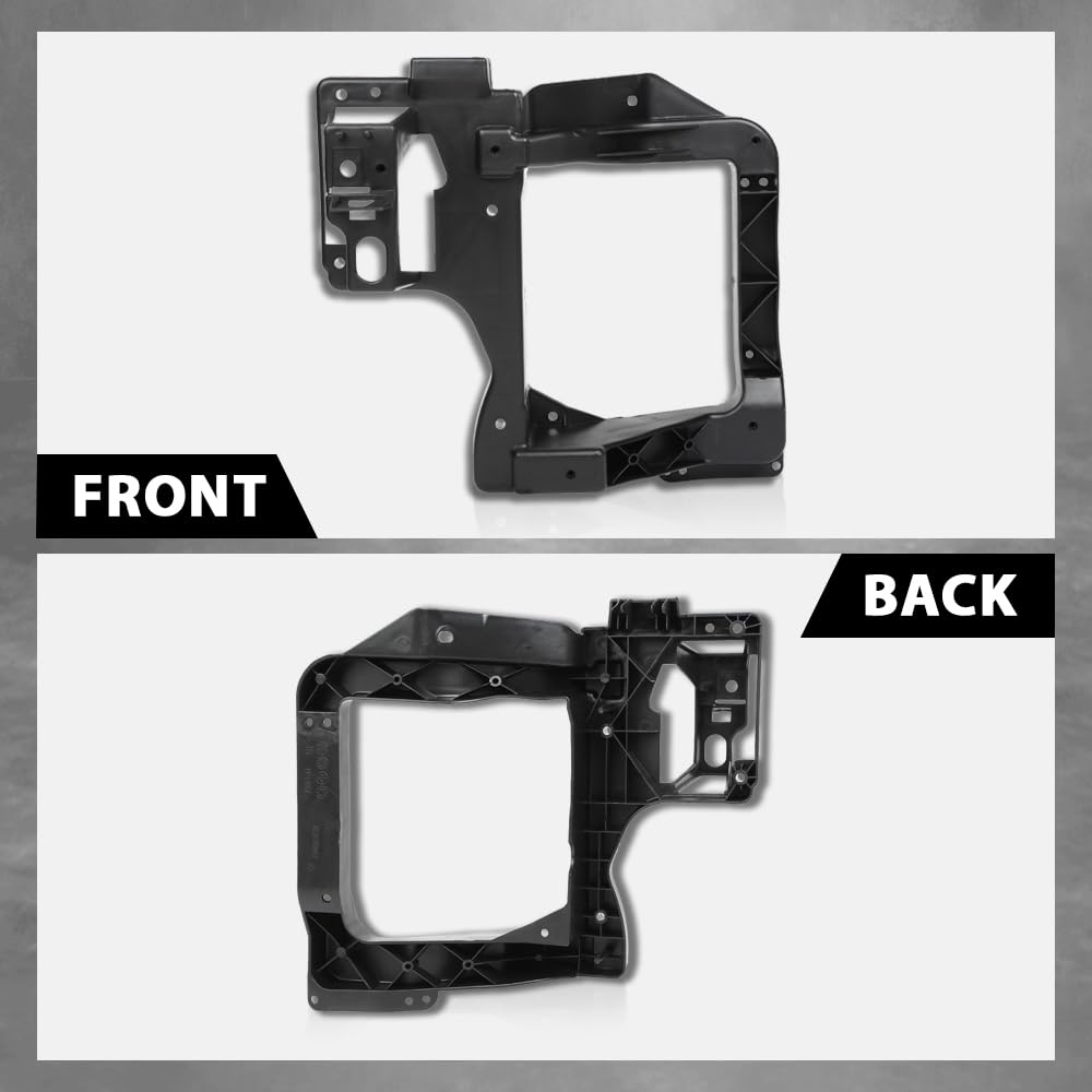 G-PLUS Headlight Bracket Right Side Compatible with Jeep Cherokee 2014-2018 Black 68227484AA