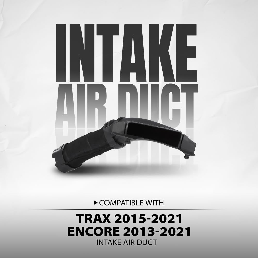 G-PLUS Intake Air Duct Compatible with Chevy Trax 2015 2016 2017 2018 2019 2020 2021, Fit Buick Encore 2013 2014 2015 2016 2017 2018 2019 2020 2021 95143260 Black