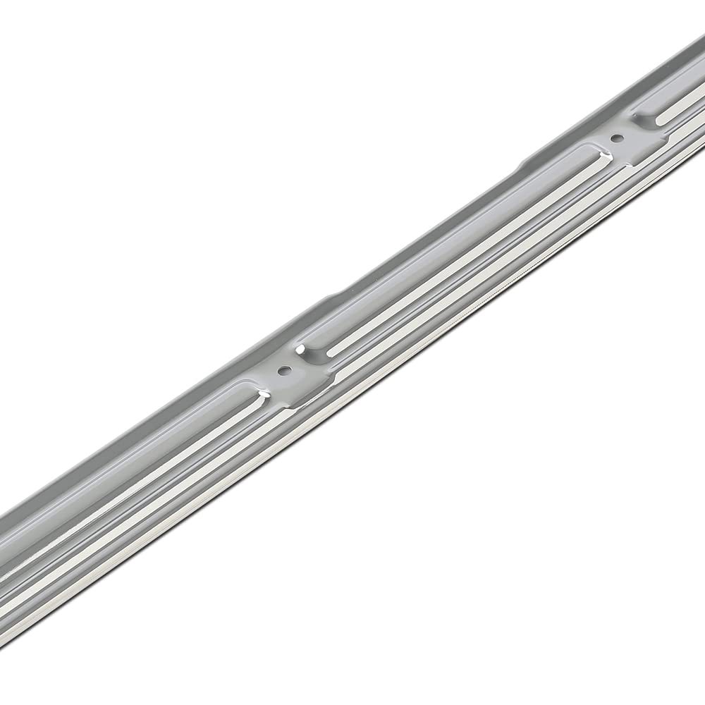 G-PLUS Door Sill Plates w/Hardware Compatible with Chevy/GMC Truck C10 C20 C30 K10 K20 K30 1967 1698 1969 1970 1971 1972 Sill Plates Guards Accessories Chrome 28864