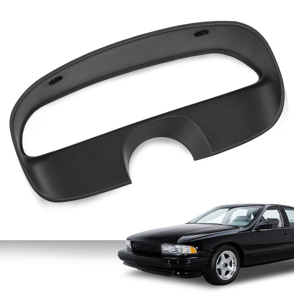G-PLUS Dash Gauge Cluster Bezel Trim Surround Compatible with Chevy Impala SS 1994-1996 Dashboard Panel Trim