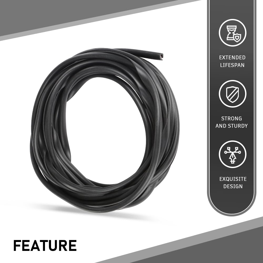 G-PLUS Fender Flare Rubber Seal 18 Feet(5.4864m) Edge Trim, Fender Flare Gasket Universal Fit for Car and Truck Wheel Wells