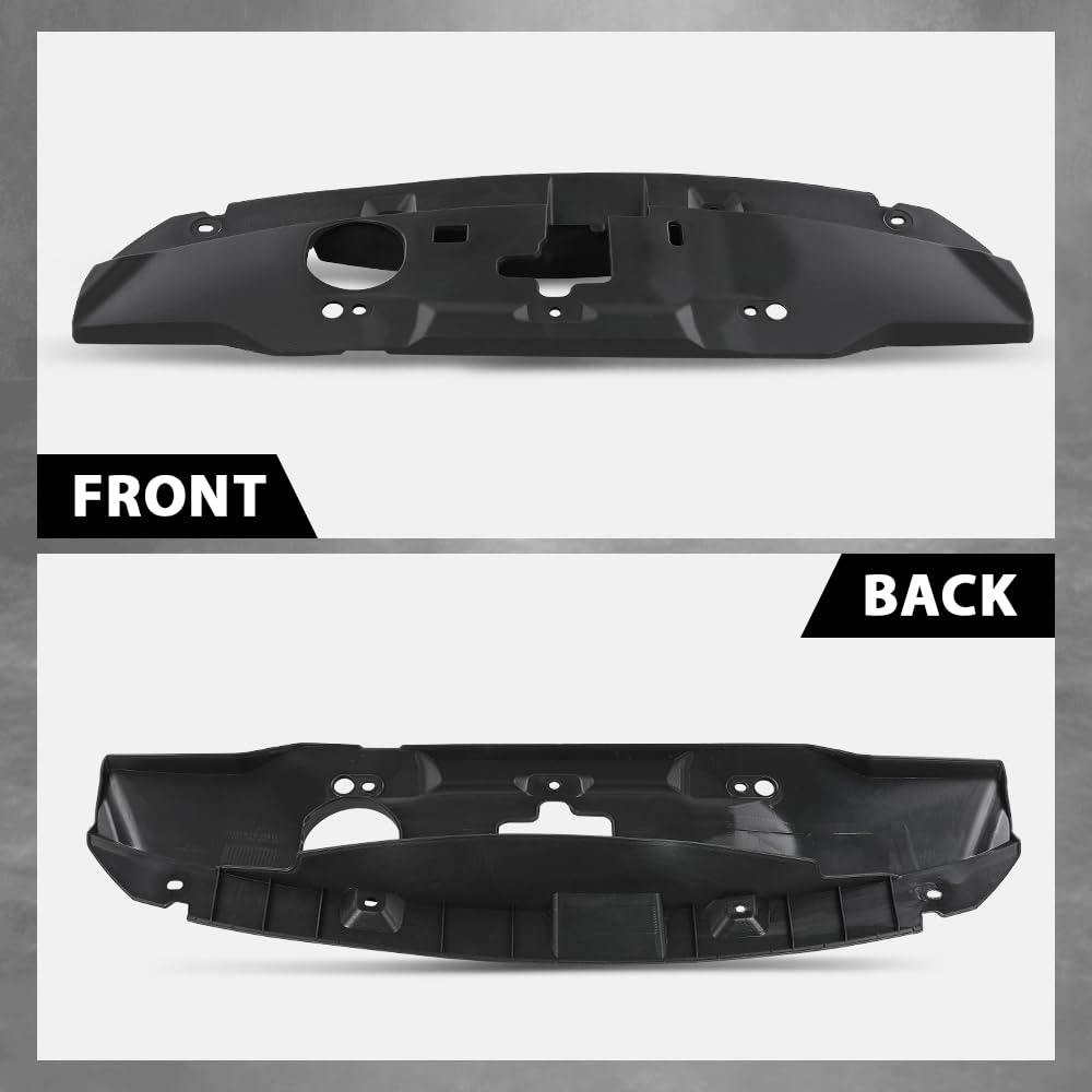 G-PLUS Radiator Support Cover Upper Compatible with Honda CRV 2010-2011 Black 71141SWA000, HO1224105