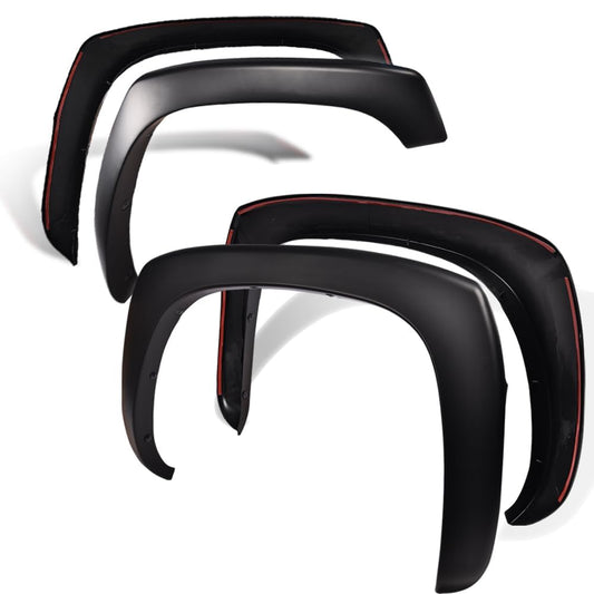 G-PLUS Fender Flares 4PCS for Chevy Silverado GMC Sierra 1999-2006 Smooth Style