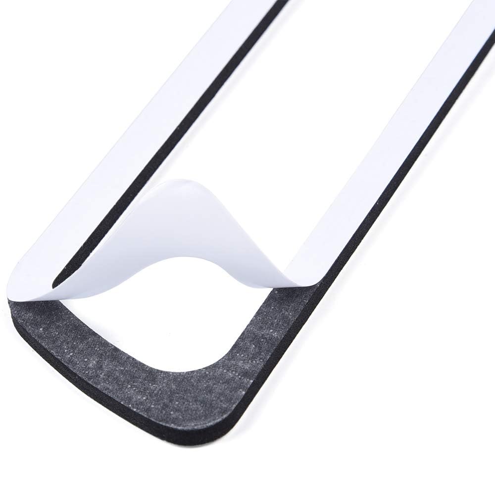 G-PLUS Third Brake Light Foam Seal Gasket Compatible With 2009-2014 Ford F150 Cargo Lamp Waterproof Sponge Pad,Black