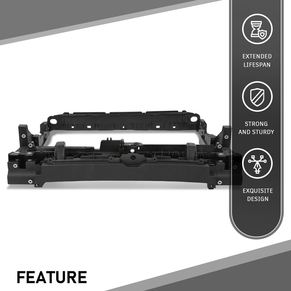 G-PLUS Front Radiator Support Compatible with Volkswagen Atlas Cross Sport 2021-2023 3CM805588C