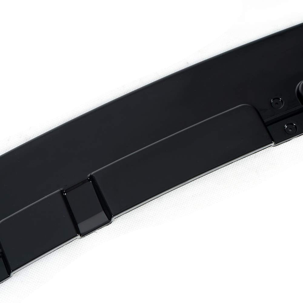 G-PLUS Front Bumper Lip Spoiler Air Chin Body Kit Spiltter Compatible with 2015-2016 Dodge Charger SRT