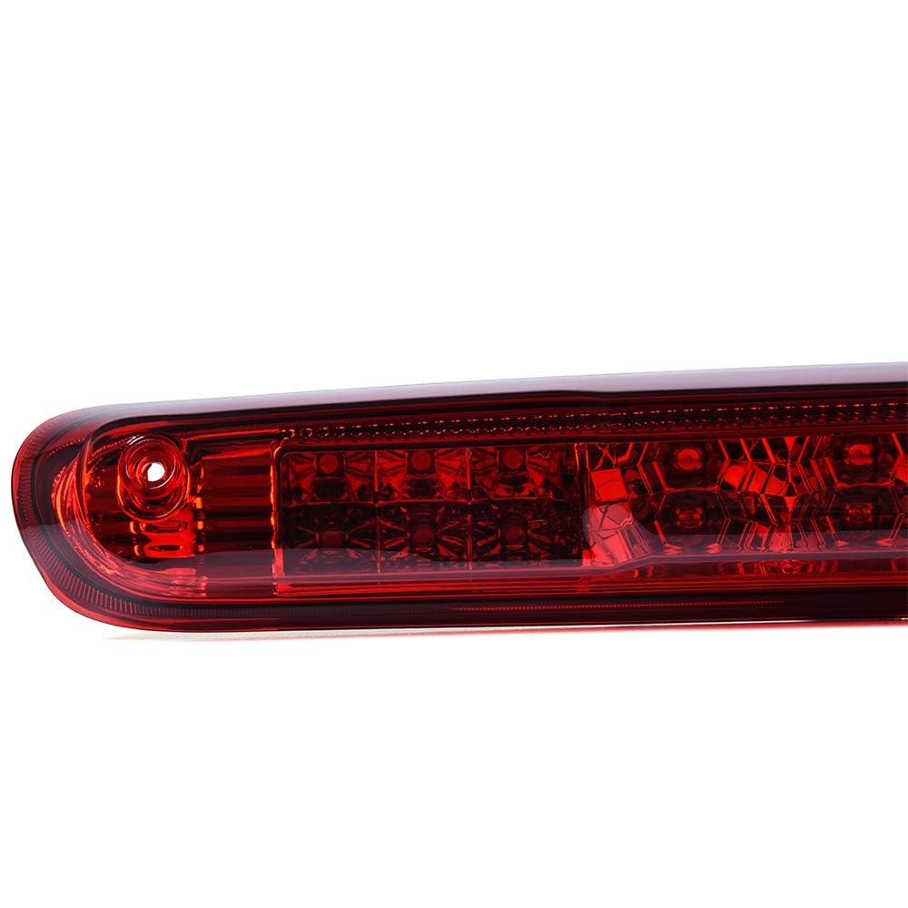 G-PLUS LED Third 3rd Brake Cargo Light Compatible with Chevy Silverado/GMC Sierra 1500 2500HD 3500HD 2007-2013 Rear High Mount Stop Lamp Replacement Red Lens Waterproof