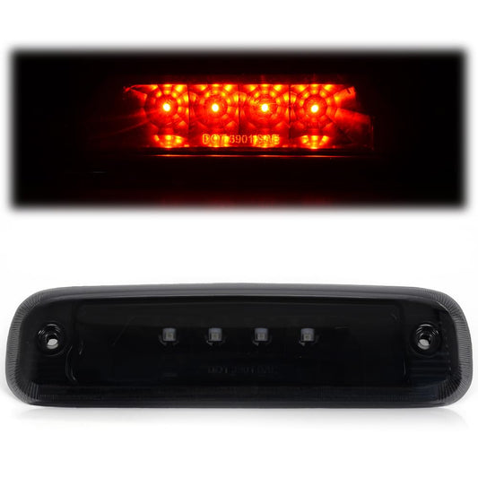 G-PLUS LED 3rd Brake Light for Jeep Cherokee 1997-2001 Black Housing Smoke Lens