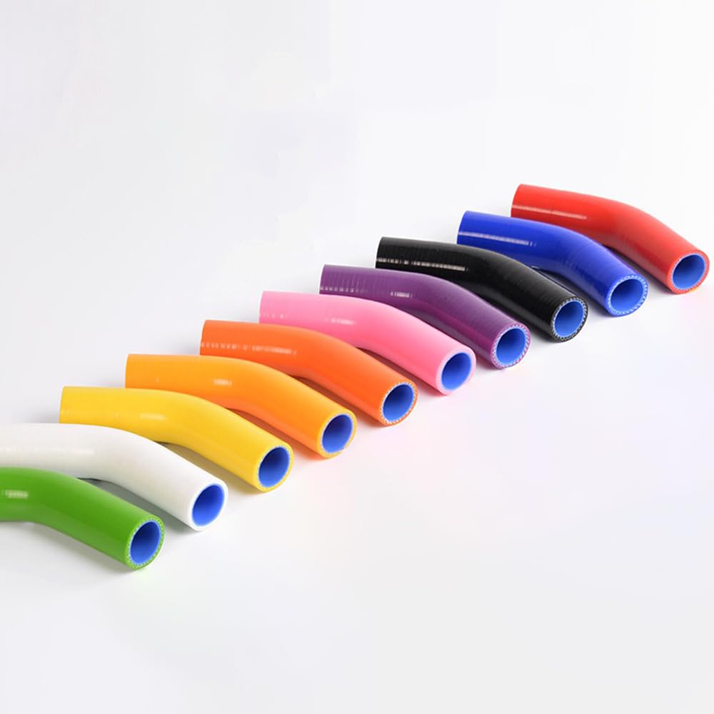 G-PLUS 2.24" Straight Silicone Hose, 3-Ply Intercooler Coupler Tube Pipe, Universal for Connecting Turbo Piping or Intake Piping (Inner diameter: 2.24inch/57mm) Blue