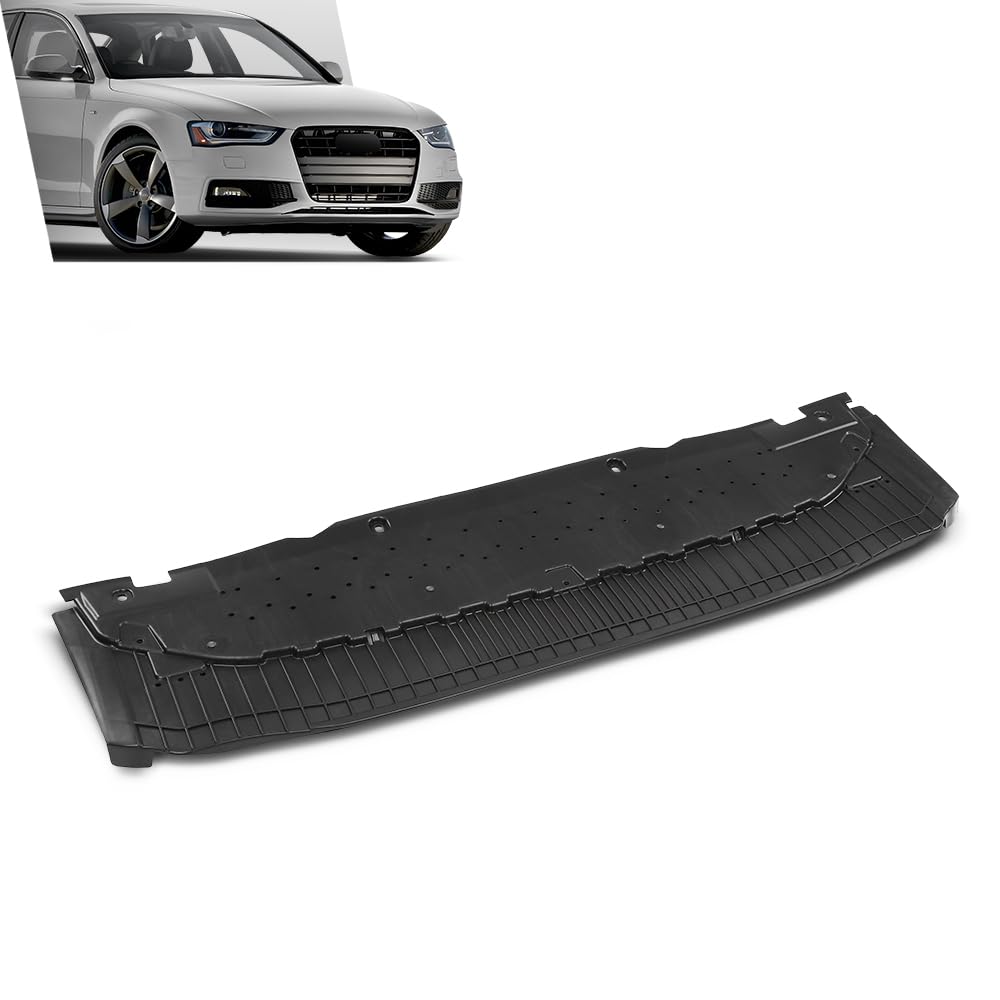 G-PLUS Front Bumper Protection Plate, Compatible with Audi A4L/A4/Avant/Quattro/qu. 2009-2017, 8K0807611B, 8K0 807 611B, 8K0 807 611 B Bumper Splash Shield Cover Skid Plate