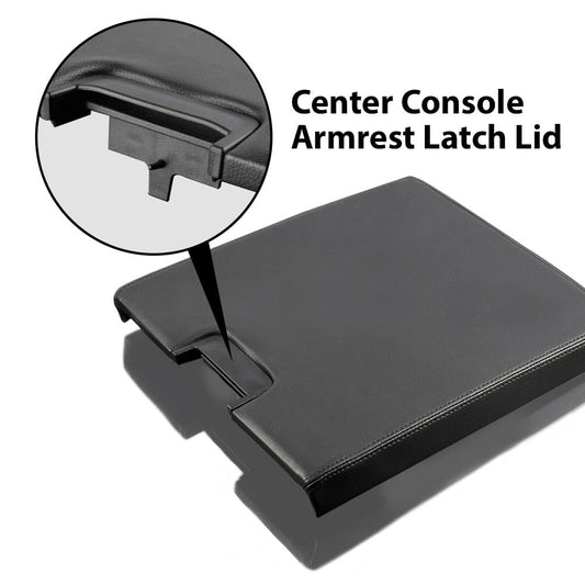G-PLUS Center Console Latch Compatible with Chevy Silverado Tahoe Suburban/GMC Sierra Yukon 2007 2008 2009 2010 2011 2012 2013 2014 Replace 20864151 20864153 20864154 924-810 Armrest Lid