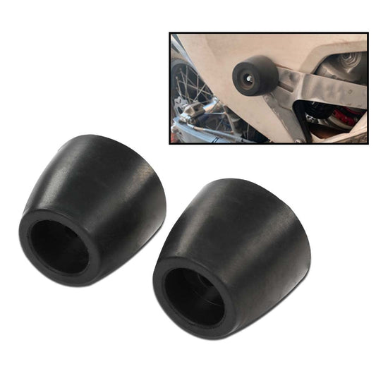 G-PLUS Ramp Door Bumpers 2PCS for Cargo Trailer Rubber Stop Cone 2 Inch Front View