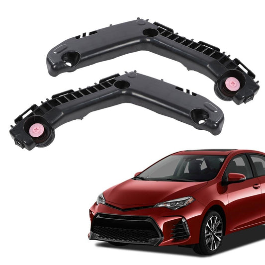 G-PLUS Front Bumper Brackets Driver & Passenger Side Compatible with Toyota Corolla 2017-2019 TO1043131,TO1042131,52115-02350, 52116-02330