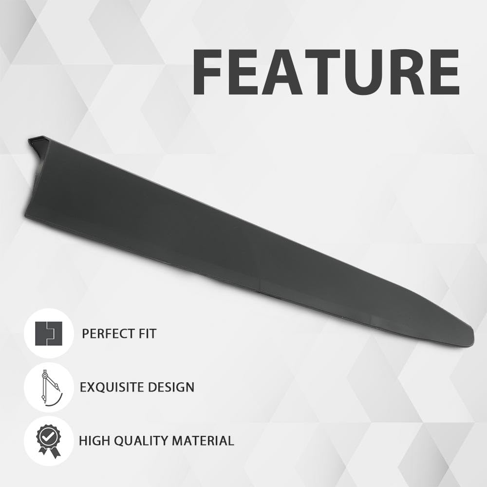 G-PLUS Front Door Lower Molding Trim Guard Panel Right Passenger Side Compatible with Toyota CHR 2018-2022 7507310010 TO1305110