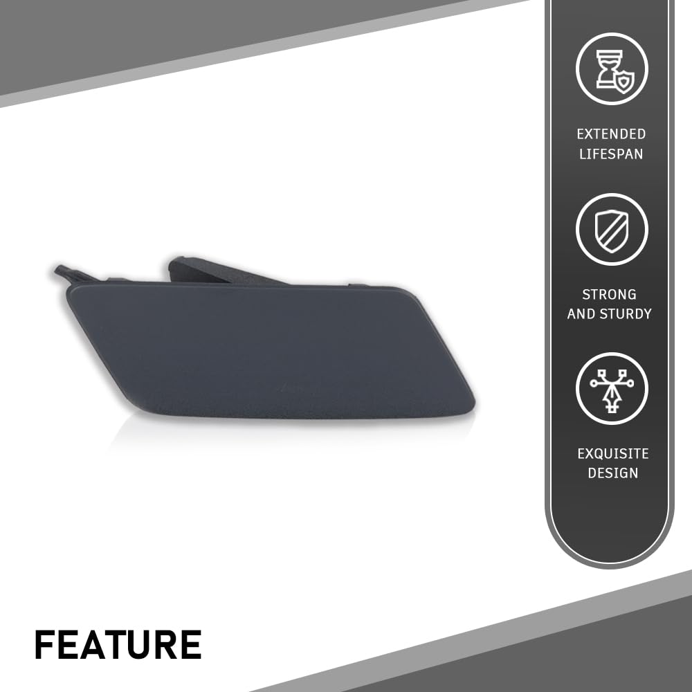 G-PLUS Headlight Washer Nozzle Jet Cover Cap Right Compatible with Discovery Sport 2015-2019