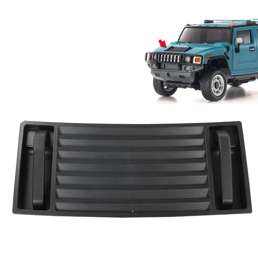 G-PLUS Hood Grille Vent with Handles for Hummer H2 2003-2007 Black