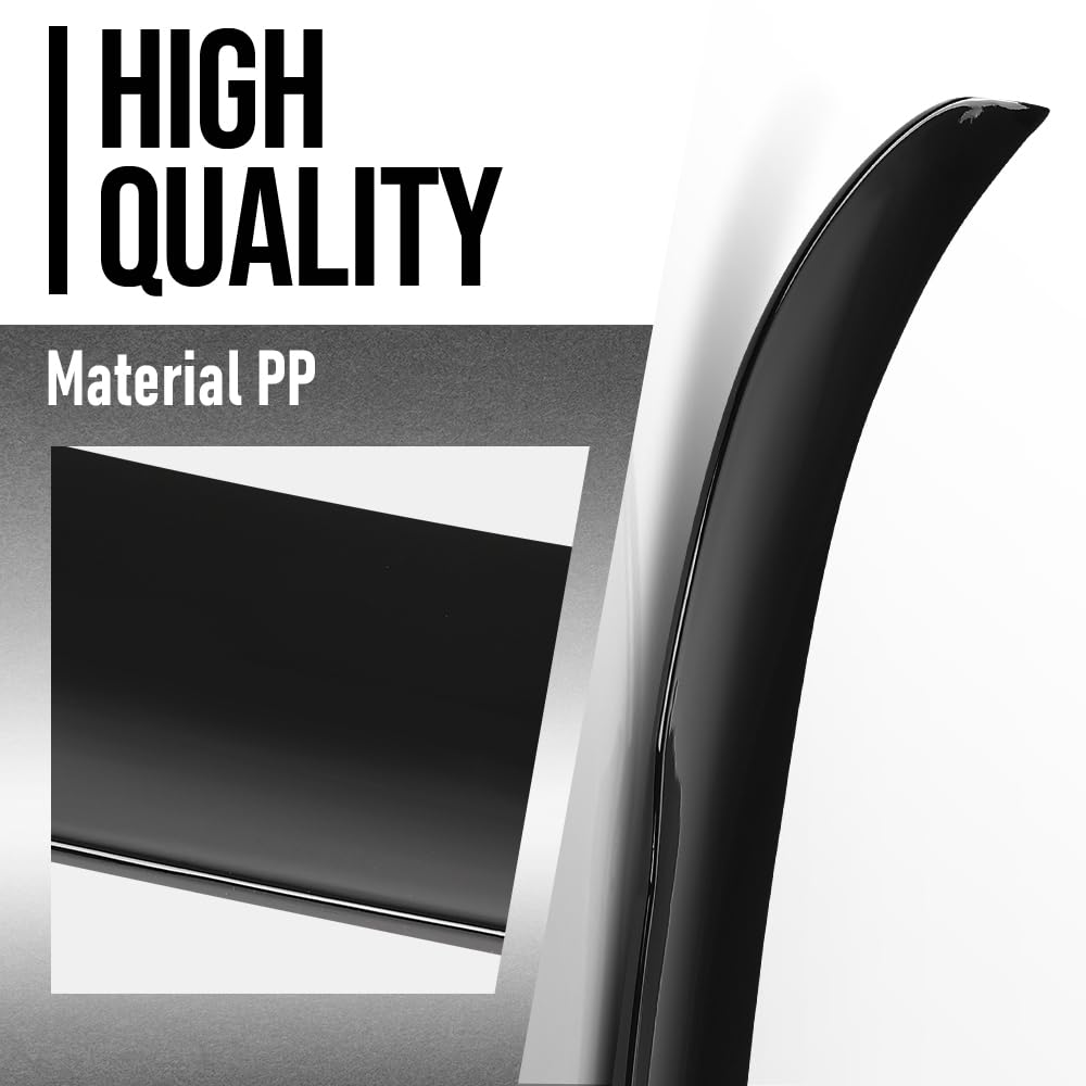 G-PLUS Rear Trunk Spoiler Wing Compatible with BMW F80 M3 Sedan All Model 2015 2016 2017 2018, Not Fit Convertible Models or GT or Wagon Model Gloss Black