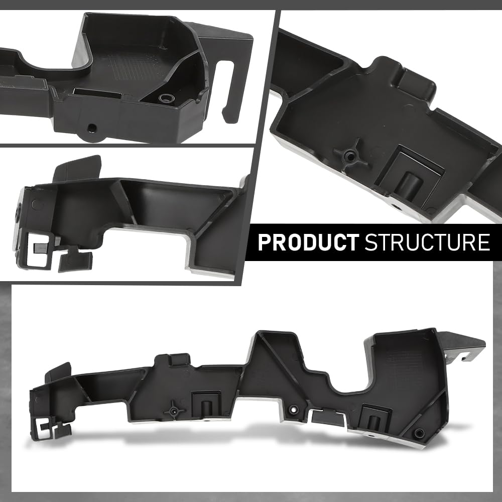 G-PLUS Front Left Outer Bumper Cover Support, Compatible with Audi Q5 2021-2024, Driver Side, 80A807277D