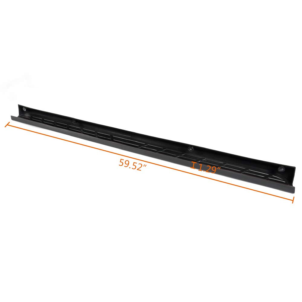 G-PLUS Tailgate Top Protector Compatible with 2007-2013 Chevy Silverado GMC Sierra 1500/07-14 Silverado Sierra 2500 3500(NOT fit 2007 Classic Models) Spoiler 59.52" Length 25844299, GM1904104