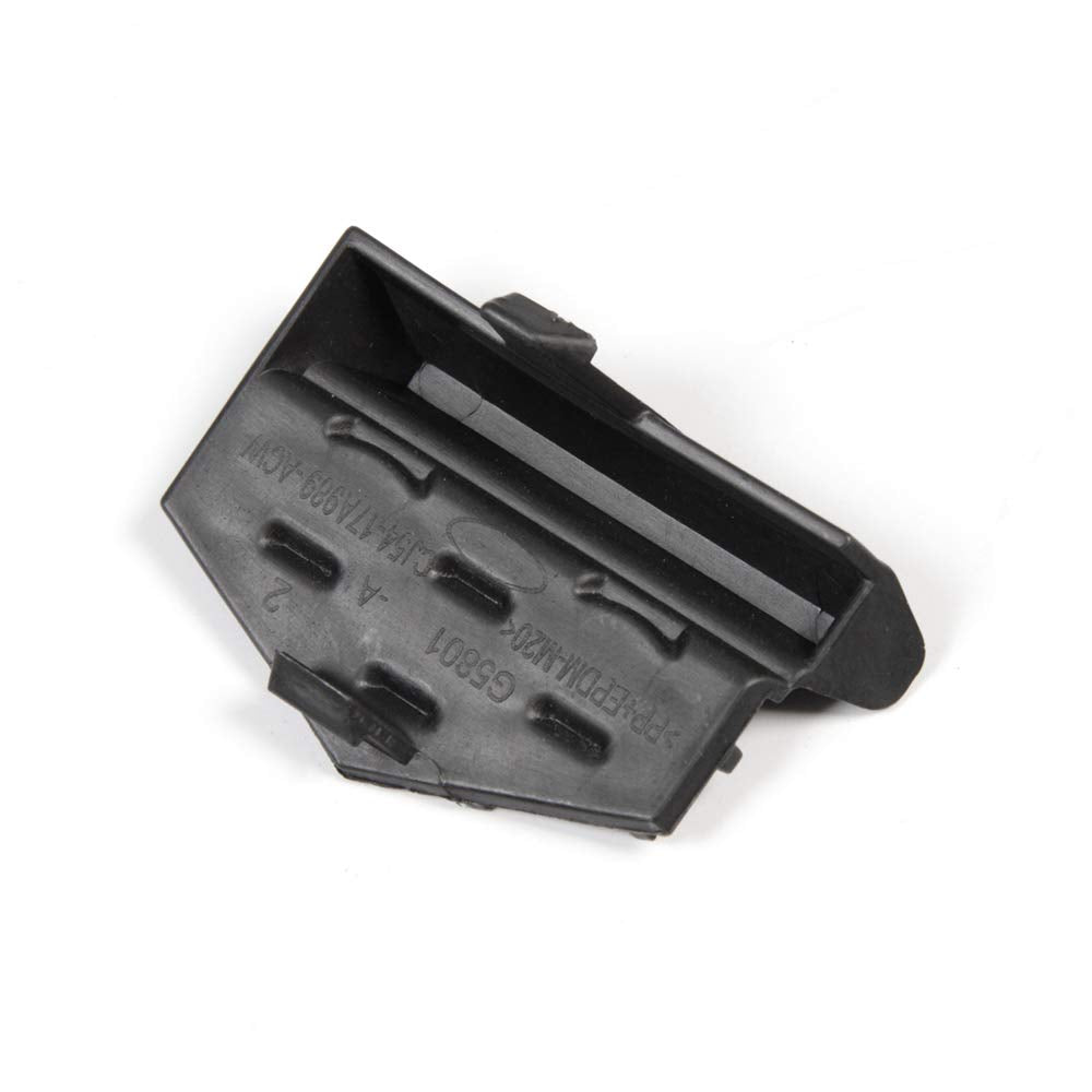 G-PLUS Front Right Bumper Tow Hook Eye Cover, Compatible with Ford Escape 2013-2016, Front Side Grille Impact Joint Passenger Side Textured Black CJ5Z17A900AB, CJ5Z-17A900-AB