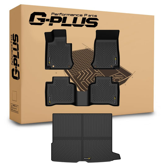 G-PLUS Floor Mats for Benz GLC 2016-2022 TPE Black