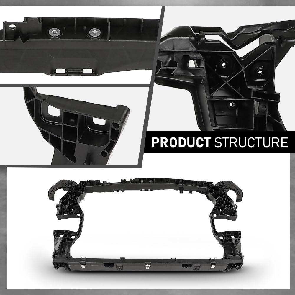G-PLUS Radiator Support Core Assembly, Compatible with Audi Q5 2018-2023/ Q5 PHEV 2020-2023 L4 2.0L, AU1225140, 80A805594B, 80A805594