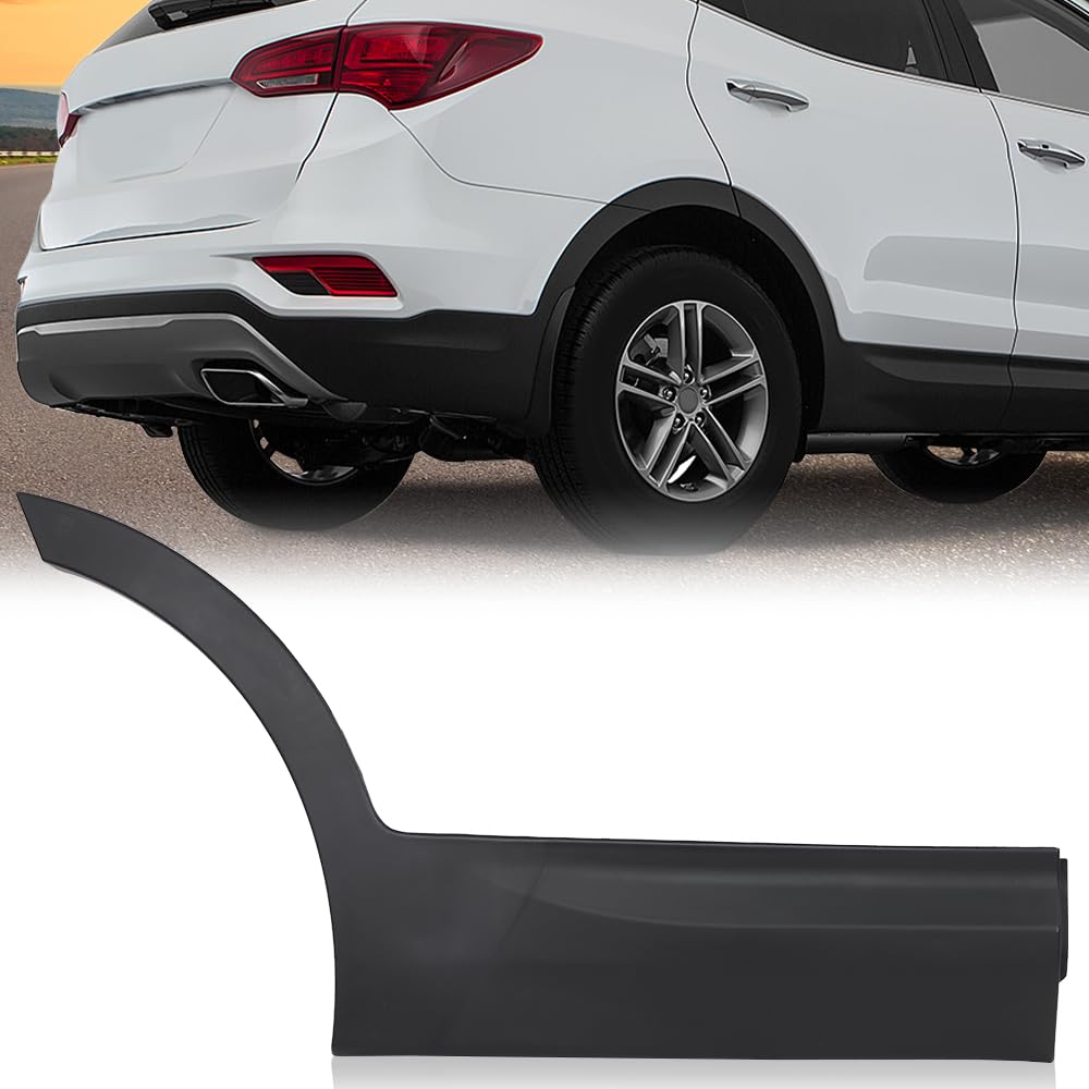 G-PLUS Rear Right Door Lower Molding Door Garnish Black Compatible with Santa Fe Sport 2013-2018 877324Z000
