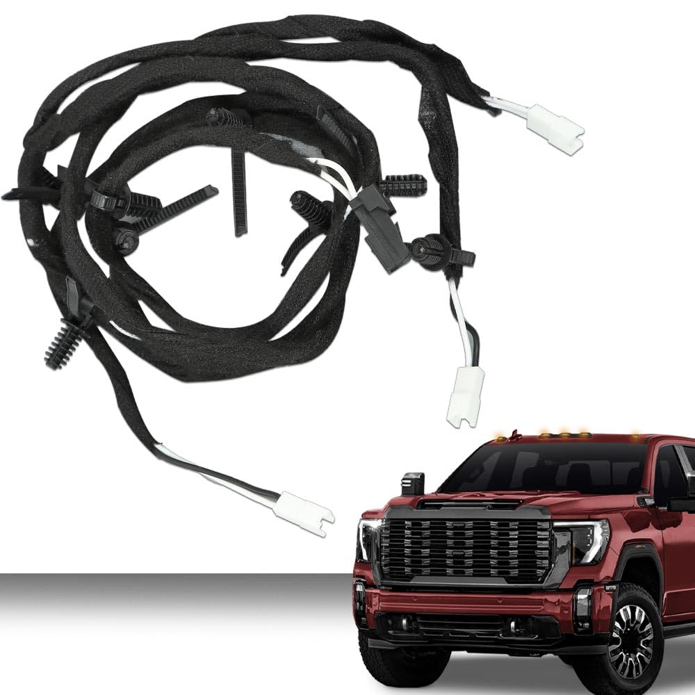 G-PLUS Roof Marker Clearance Lamp Harness Compatible with Chevy Silverado GMC Sierra 2500HD 3500HD Models 2020 2021 2022 84694118