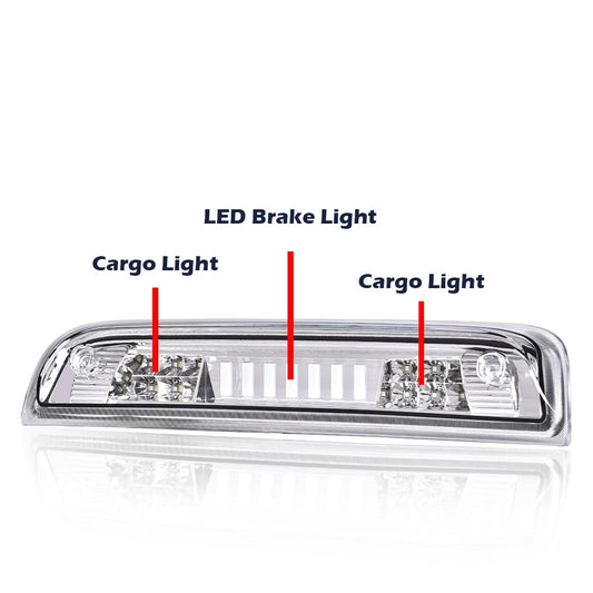 G-PLUS LED Center High Mount Stop Light Brake light Compatible with 2015-2020 GMC Sierra/Chevy Silverado 2500HD 3500HD,Fit Chevy Silverado 1500 2014-2020 23509162 20979071