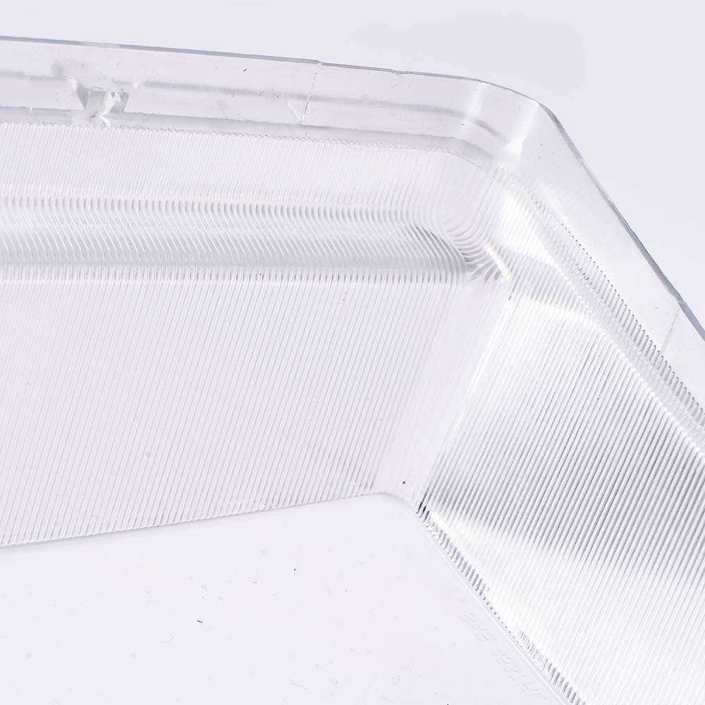 G-PLUS Front Headlight Lens Cover Compatible With Chevy Silverado 1500/2500HD/3500HD 2007-2013,Clear Lens,Left & Right Side
