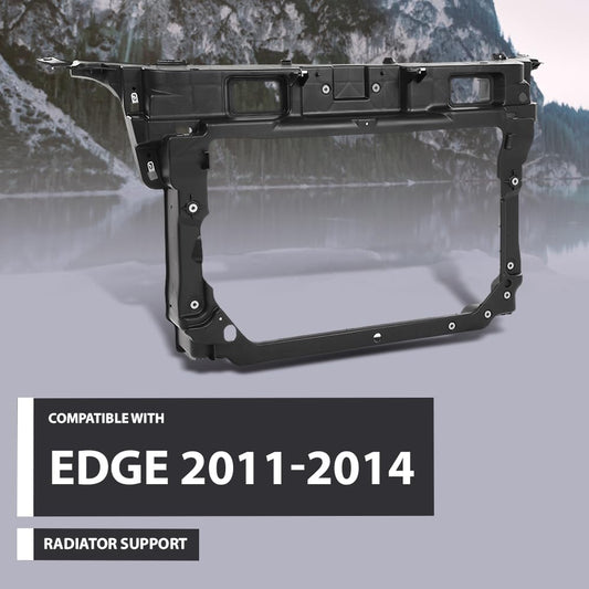 G-PLUS Radiator Support Assembly Compatible with Ford Edge 2011-2014 CT4Z16138C, FO1225230 Black