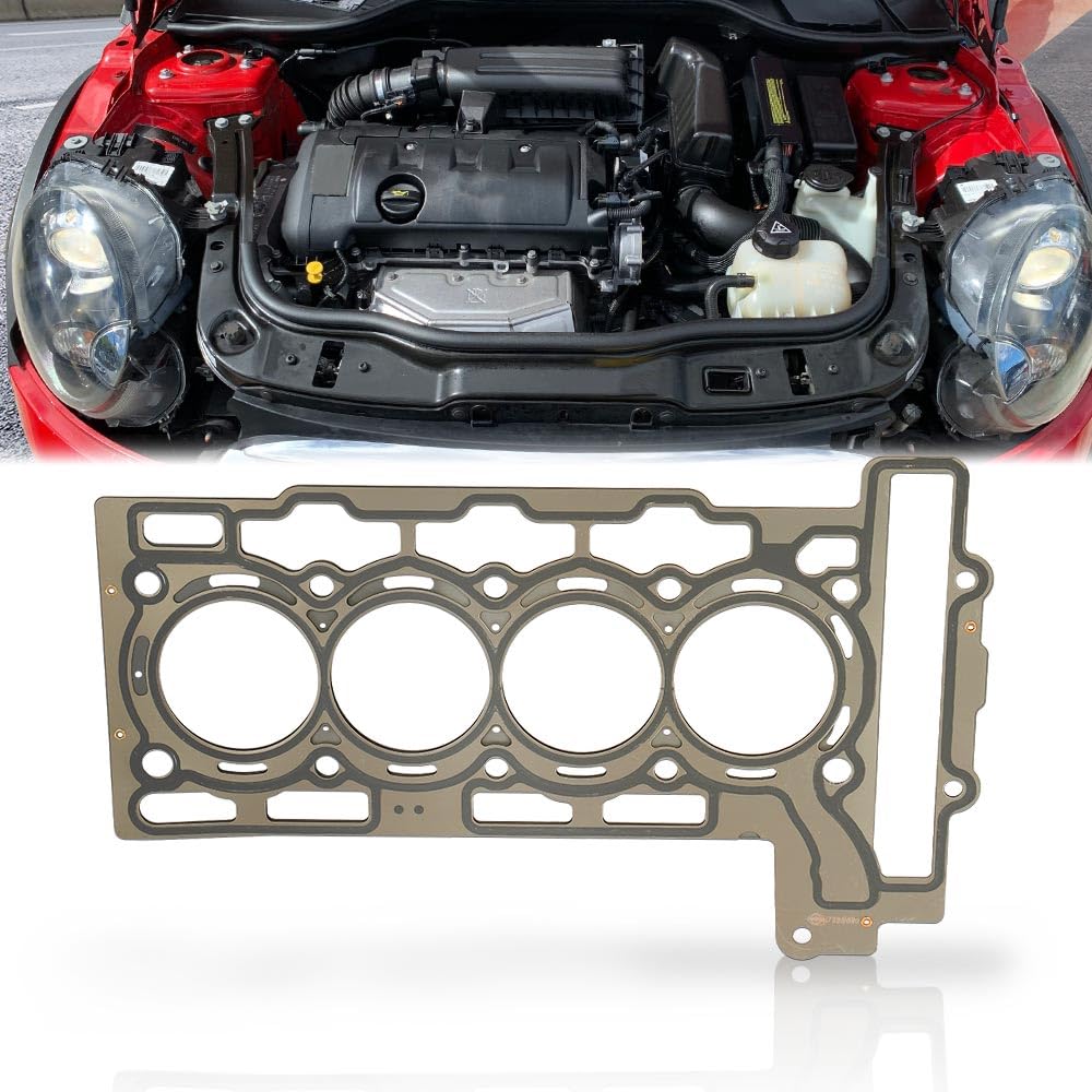 G-PLUS Cylinder Head Gasket Engine Compatible with 2007-2008 Mini Cooper S N14B16A, Turbocharged/2008 Mini Cooper S Clubman N14B16A, Turbocharged/2009-2012 Mini Cooper