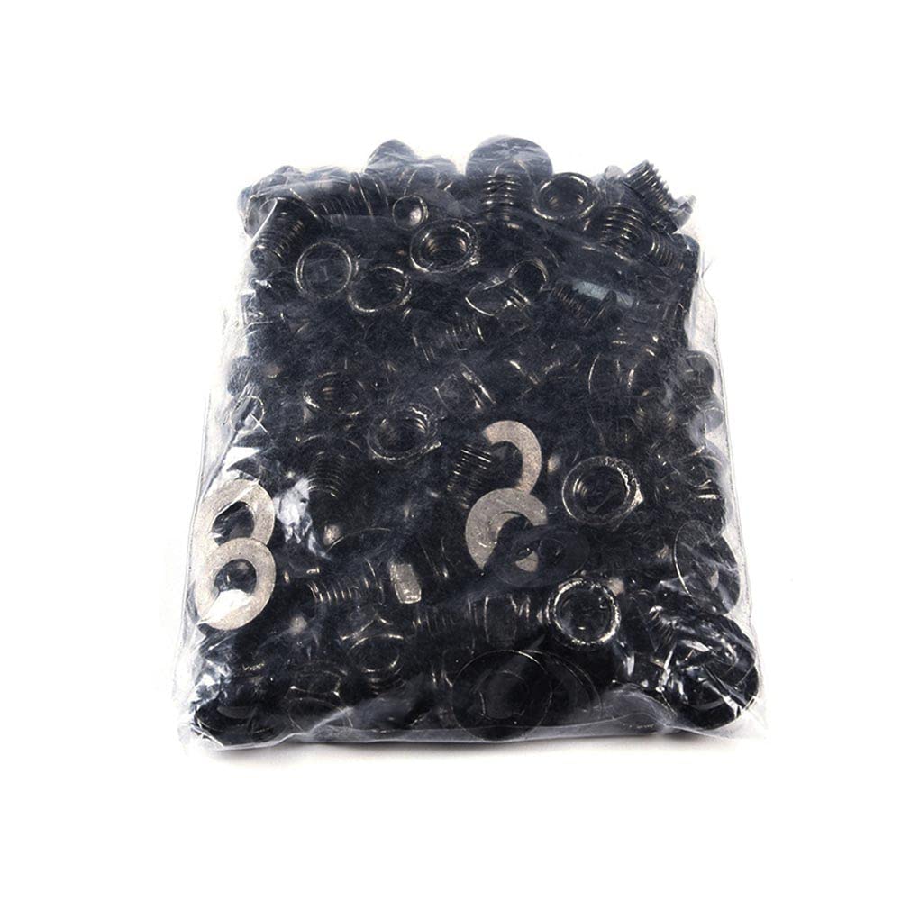 G-PLUS Universal Fender Flares Screw/Bolt Hardware Kit Set Compatible with Universal Car Models Black