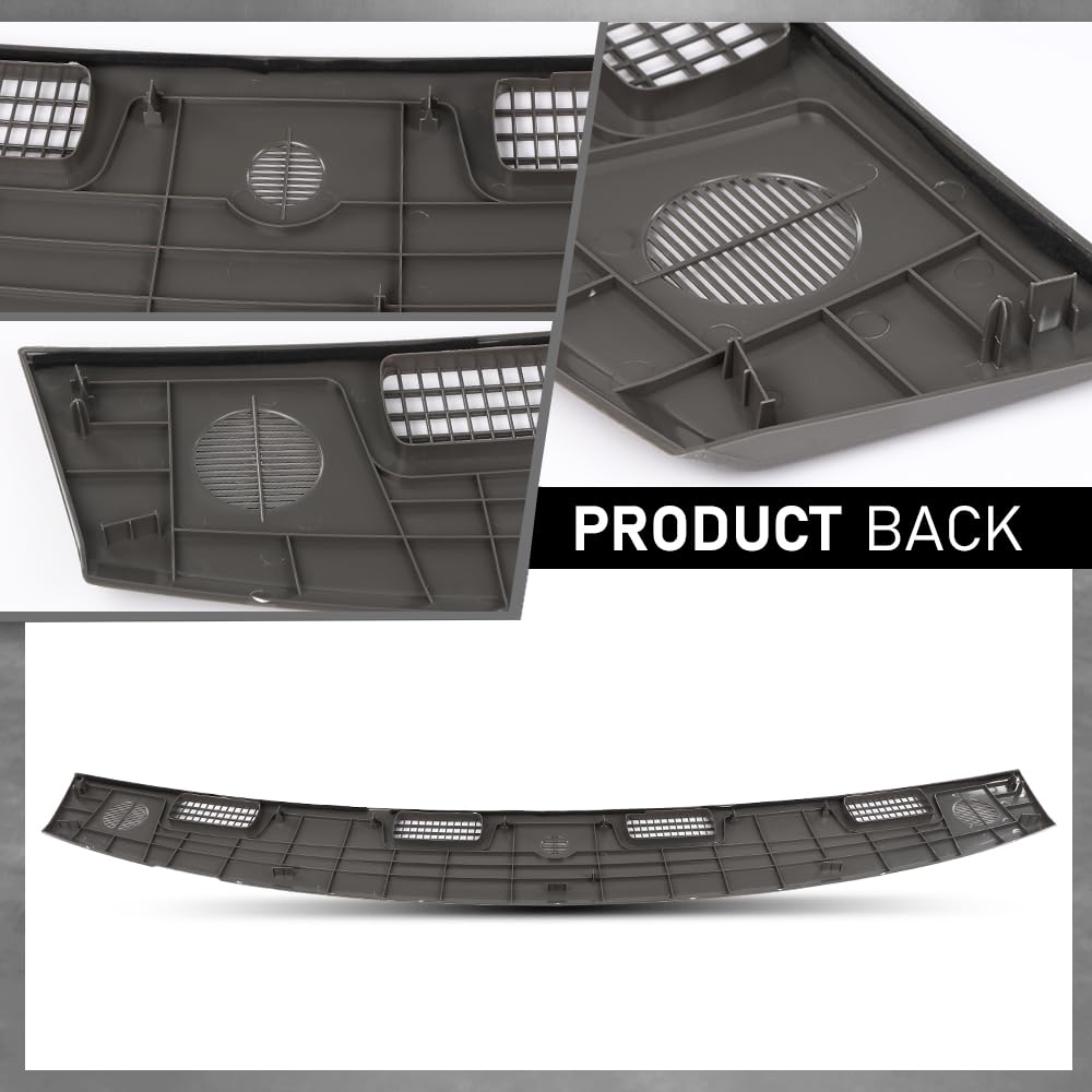 G-PLUS Upper Dashboard Panel Compatible with Dodge Ram 1500 2002-2005 & Ram 2500 3500 2003-2005 Grey Dash 5GT31XDVAA, 5GT31XDVAB, 5GT31XDVAC, 926-121