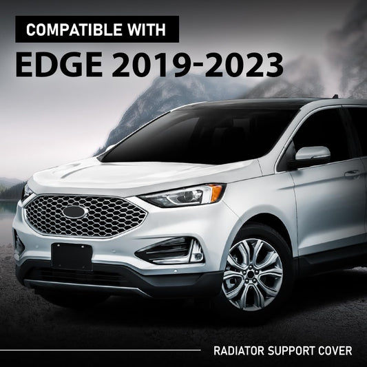 G-PLUS Radiator Support Cover, Compatible with Ford Edge/Edge ST 2019-2023, 22831TFWP