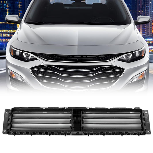 G-PLUS Active Grille Shutter Assembly without Motor/Actuator/Controller Compatible with Buick LaCrosse Avenir Sport Touring 2017-2019/Fit Chevy Malibu 2016-2020 GM1206116 AGS1023