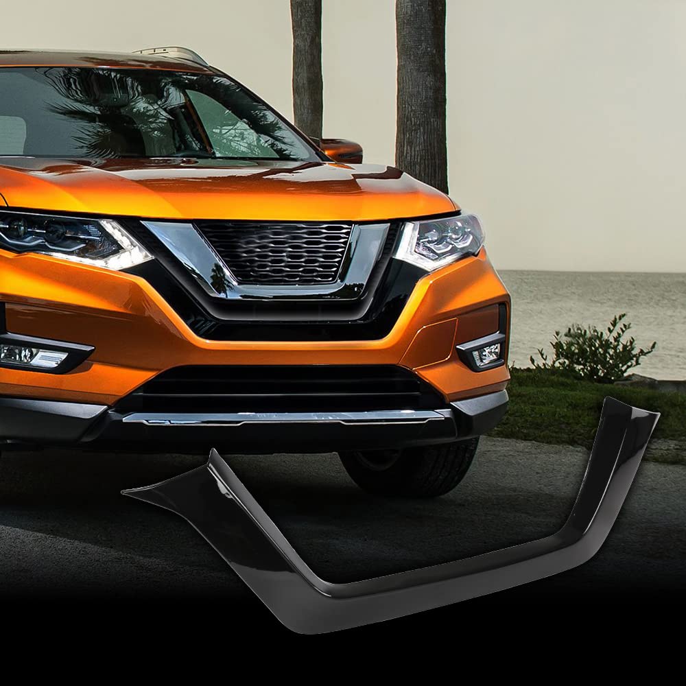 G-PLUS Front Bumper Trim Compatible with 2017-2019 Rogue S/SL/SL Hybrid/SV/SV Hybrid 2019 Rogue Special Edition Bumper Face Bar Trim Molding Step Pad 622786FL0A NI1044114